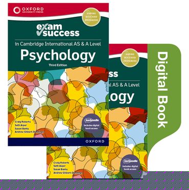 Exam Success in Cambridge International AS & A Level Psychology Book & Online 3e