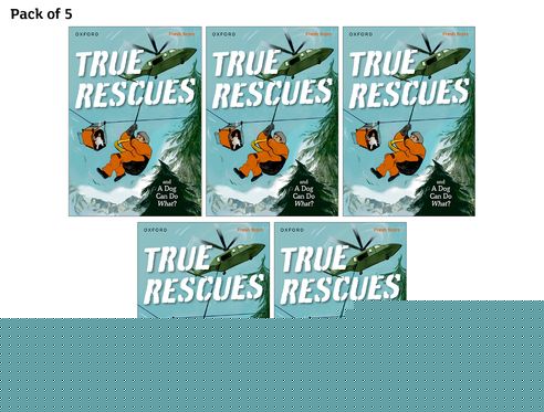 RWI Fresh Start Readers Bk 11: True Rescues & A Dog Can Do What? Pk of 5