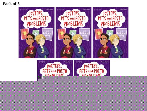 RWI Fresh Start Readers Bk 13: Posters, Pets and Pasta Problems Pk of 5