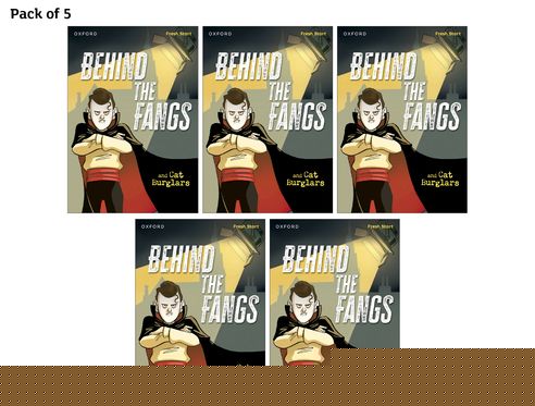 RWI Fresh Start Readers Bk 15: Behind the Fangs & Cat Burglars Pk of 5