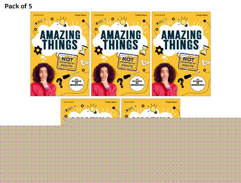 RWI Fresh Start Readers Bk 17: Amazing Things Not Invented by Adults! Pk of 5