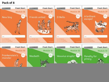 Read Write Inc Fresh Start: 2024 Modules 26-33 - Pack of 8