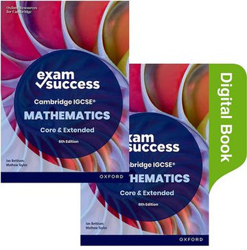 Cambridge IGCSE Mathematics: Exam Success  Print & Digital Book