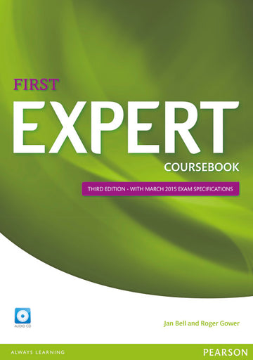 Expert First 3rd Edition Coursebook for Audio CD pack