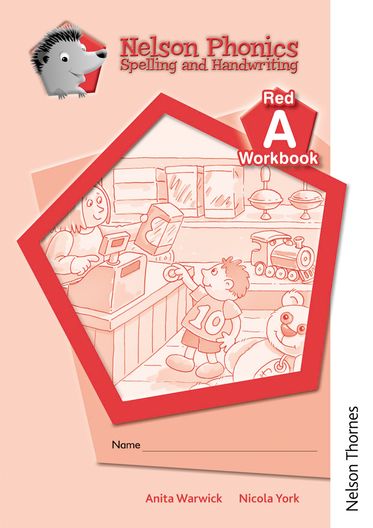 Nelson Phonics Spelling & Handwriting Red Workbooks A Pack of 10