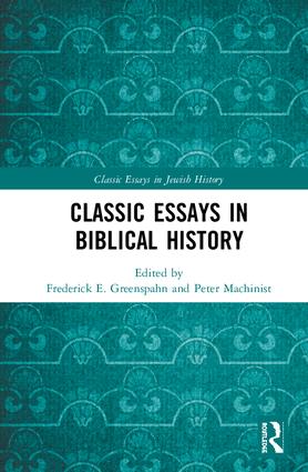 Classic Essays in Biblical History