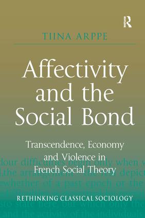 Affectivity and the Social Bond