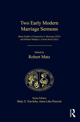 Two Early Modern Marriage Sermons