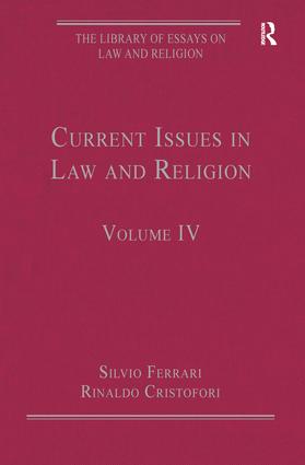 Current Issues in Law and Religion