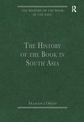 History of the Book in South Asia