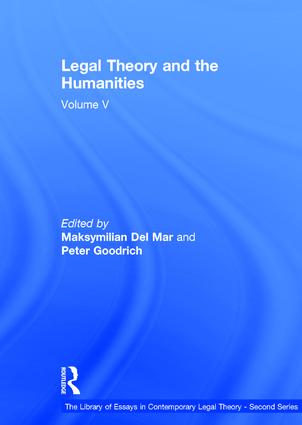 Legal Theory and the Humanities