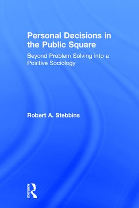 Personal Decisions in the Public Square