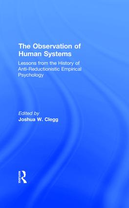 Observation of Human Systems