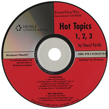 Hot Topics: Assessment CD-ROM with ExamView© (Books 1 - 3)