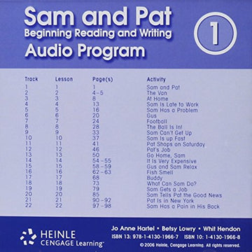 Sam and Pat 1: Audio CD