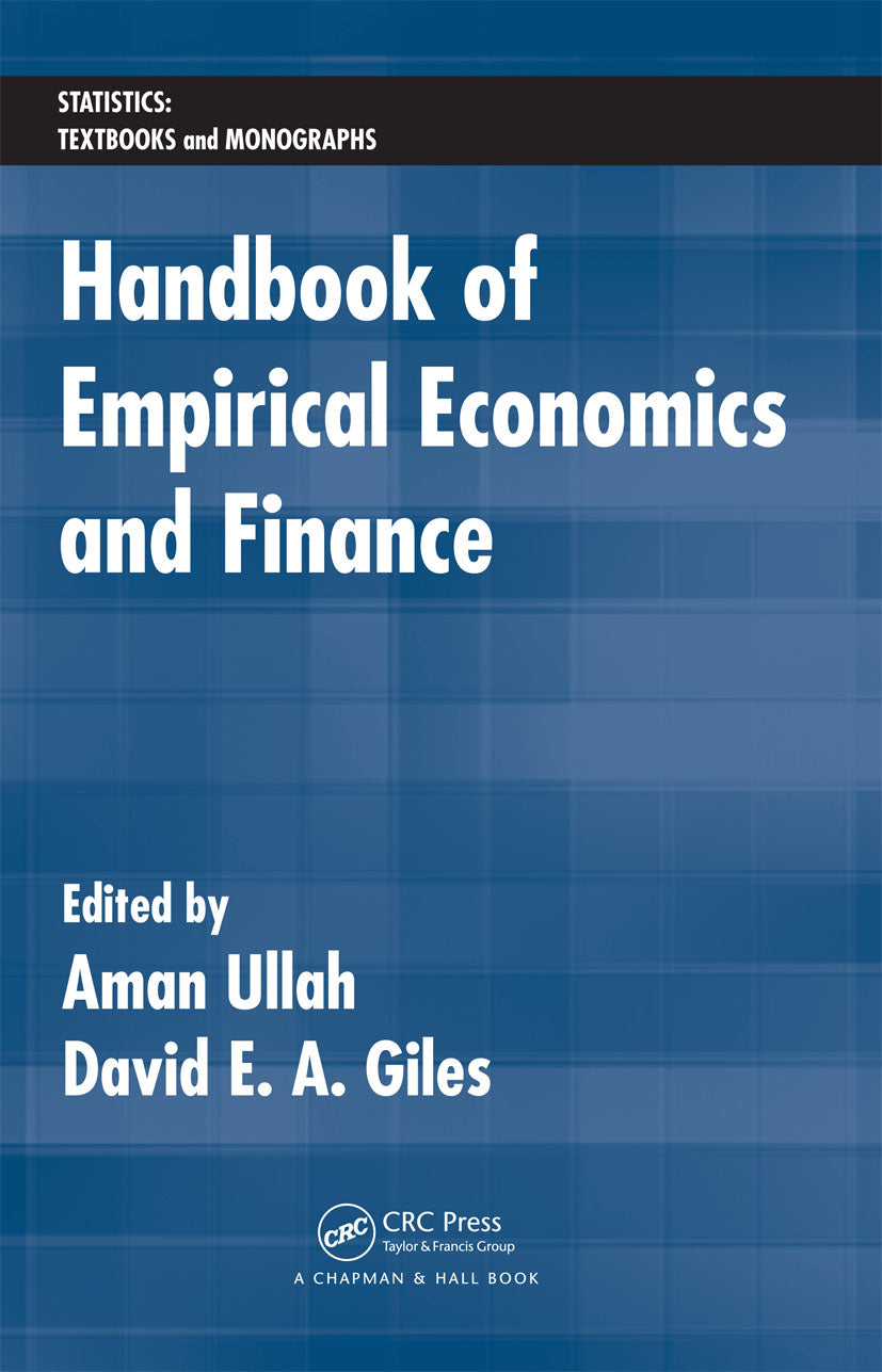 Handbook of Empirical Economics and Finance