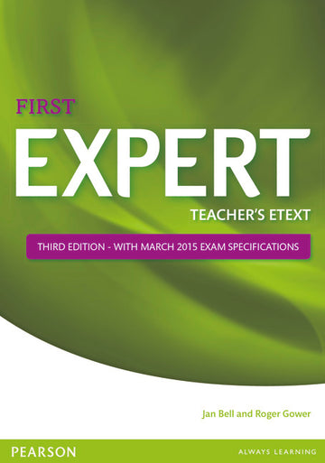 Expert First 3rd Edition eText Teacher's CD-ROM
