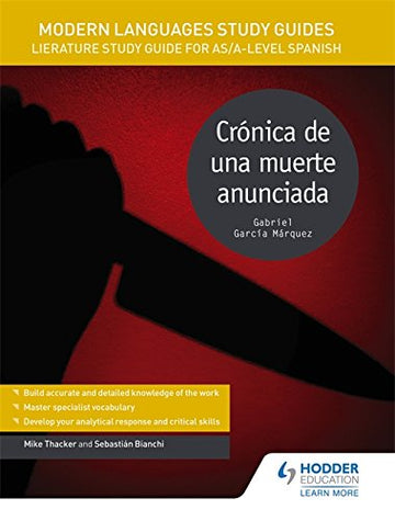 Modern Language Study Guides: Cr¢nica de una muerte anunciada