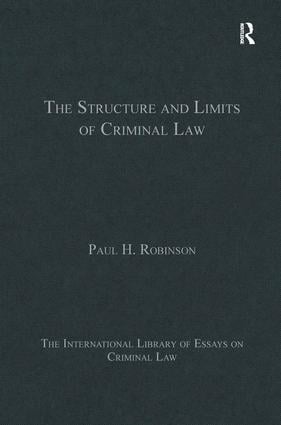 Structure and Limits of Criminal Law