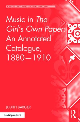 Music in The Girl's Own Paper: An Annotated Catalogue, 1880-1910