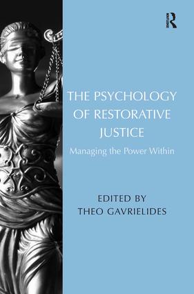 Psychology of Restorative Justice