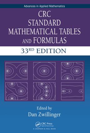 CRC Standard Mathematical Tables and Formulas