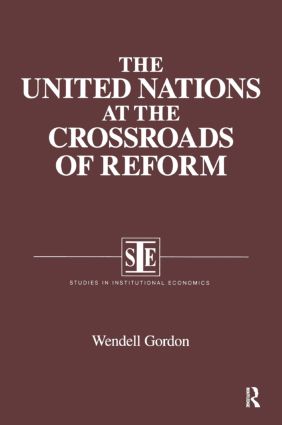 United Nations at the Crossroads of Reform