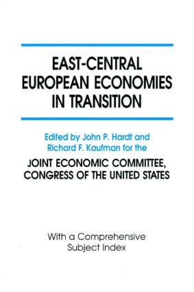 East-Central European Economies in Transition