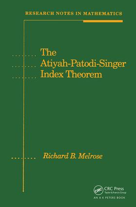 Atiyah-Patodi-Singer Index Theorem