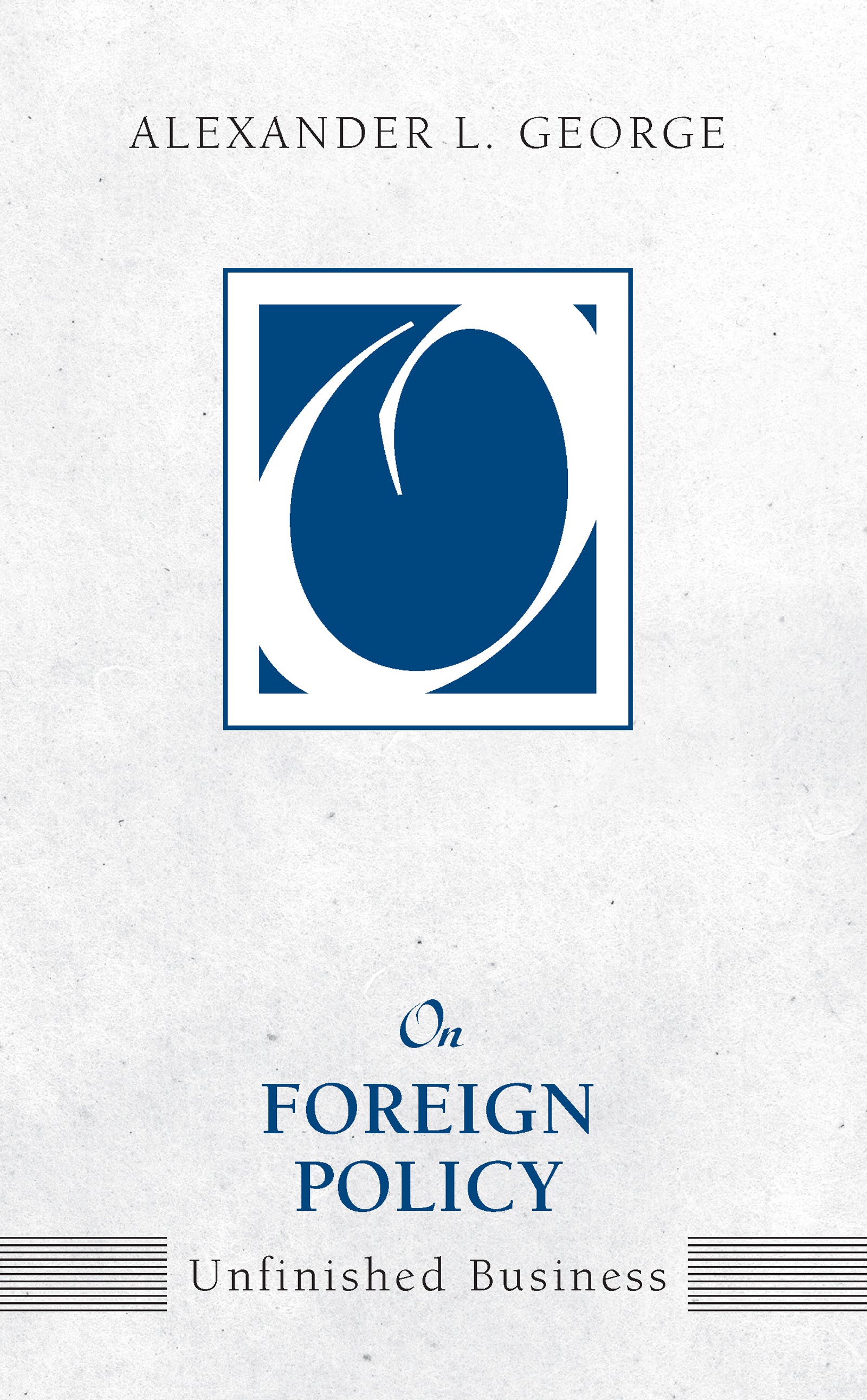 On Foreign Policy