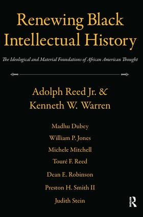 Renewing Black Intellectual History