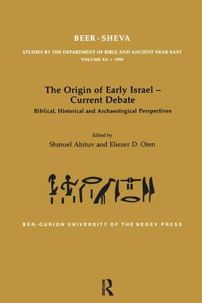 Origin of Early Israel-Current Debate