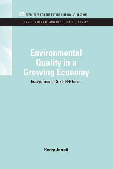 Environmental Quality in a Growing Economy