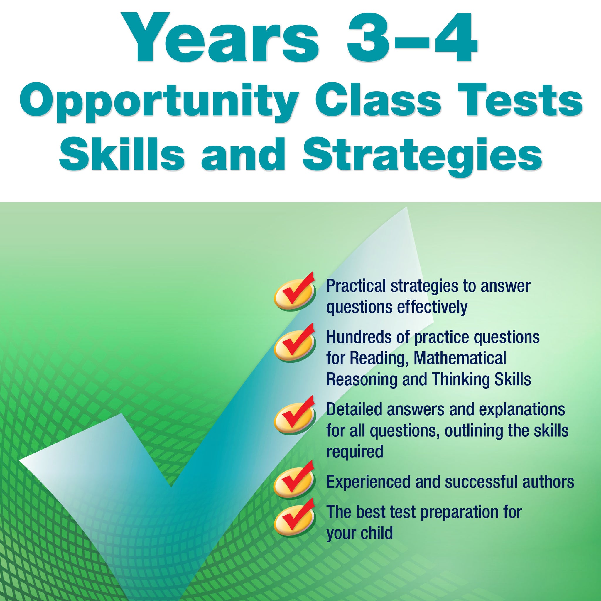 Excel Opportunity Class Tests Skills and Strategies Years 3?4   (UE)