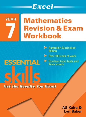 Excel Essential Skills Year 7 Mathematics Revision & Exam       Workbook