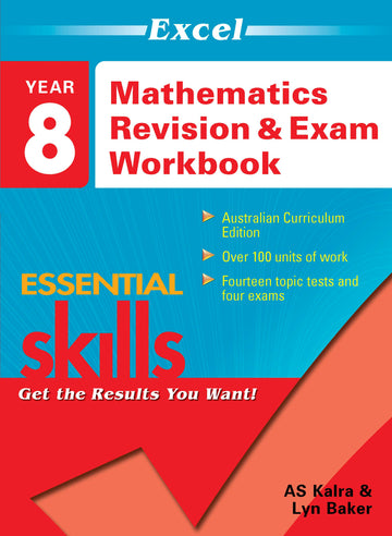 Excel Essential Skills Year 8 Mathematics Revision & Exam       Workbook