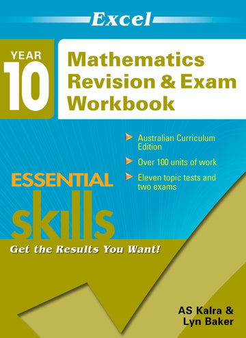 Excel Essential Skills Year 10 Mathematics Revision & Exam      Workbook