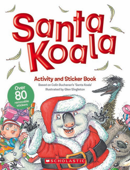 Santa Koala Activity and Sticker Book