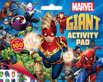 Marvel: Giant Activity Pad (Featuring Captain Marvel)