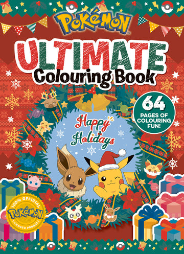 Pokemon Christmas: Ultimate Colouring Book