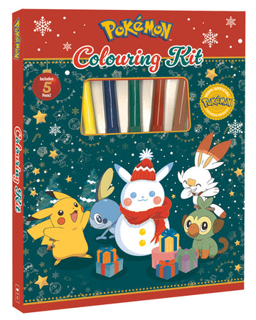 Pokemon Christmas: Colouring Kit