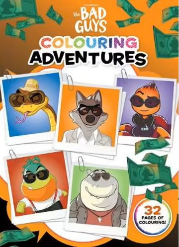 the Bad Guys Colouring Adventures (DreamWorks)