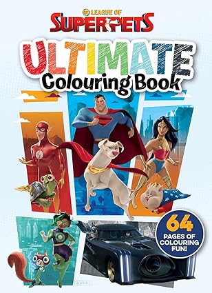 League of Super-Pets: Ultimate Colouring Book (DC Comics)