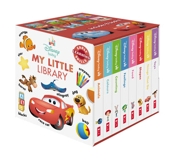 Disney: My Little 8-Book Library Cube (Disney Baby: Starring Lightning McQueen)