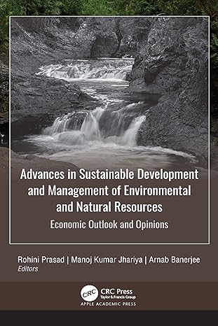 Advances in Sustainable Development and Management of Environmental and Natural Resources