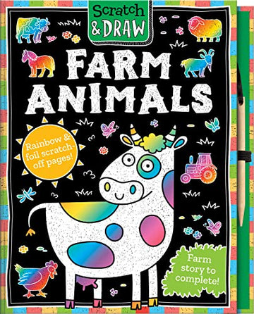 Farm Animals (Scratch and Draw)
