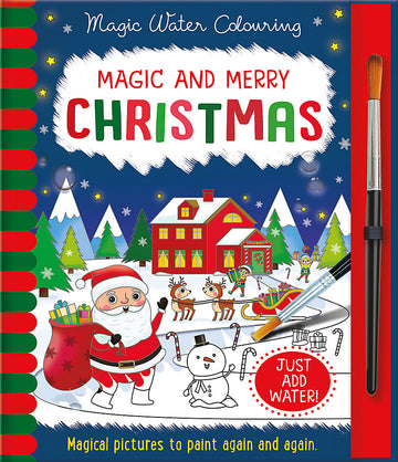 Magic and Merry Christmas (Magic Water Colouring)