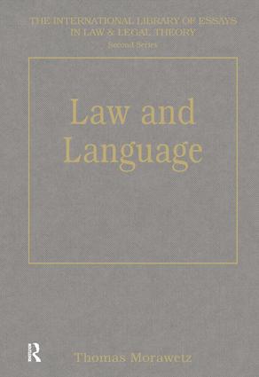 Law and Language