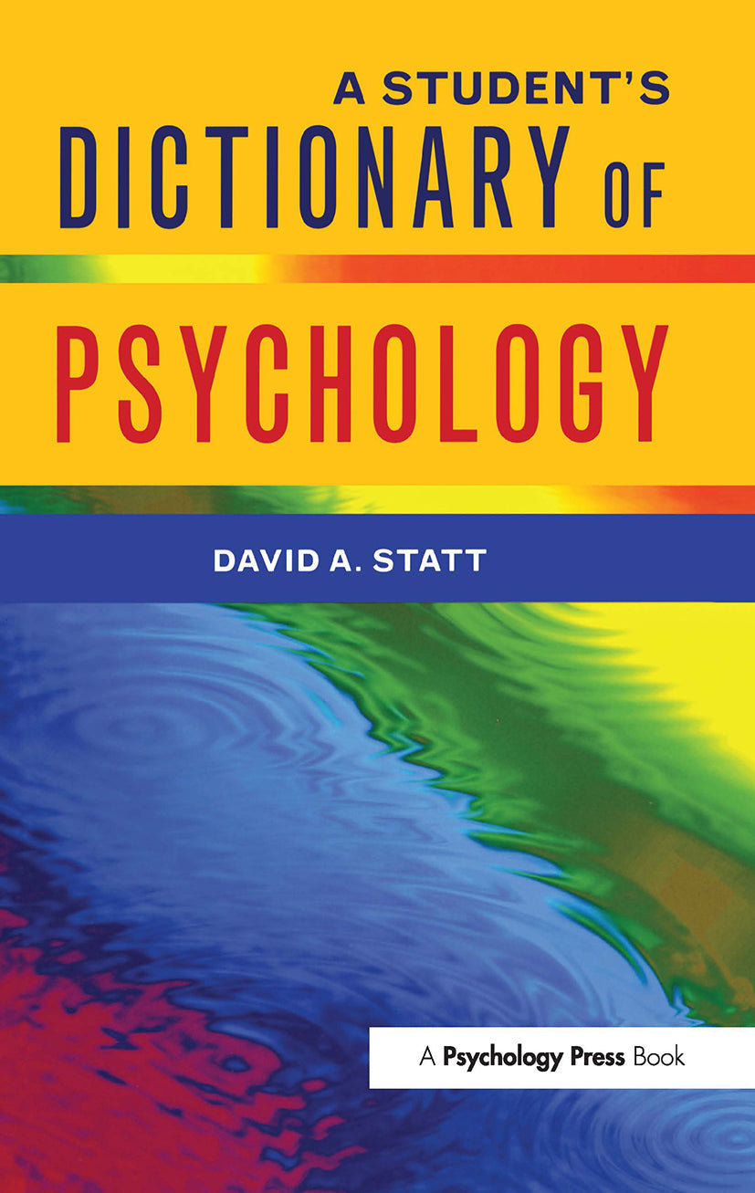 Student's Dictionary of Psychology