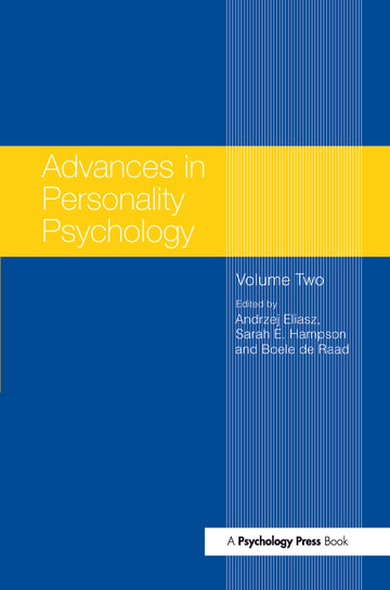 Advances in Personality Psychology